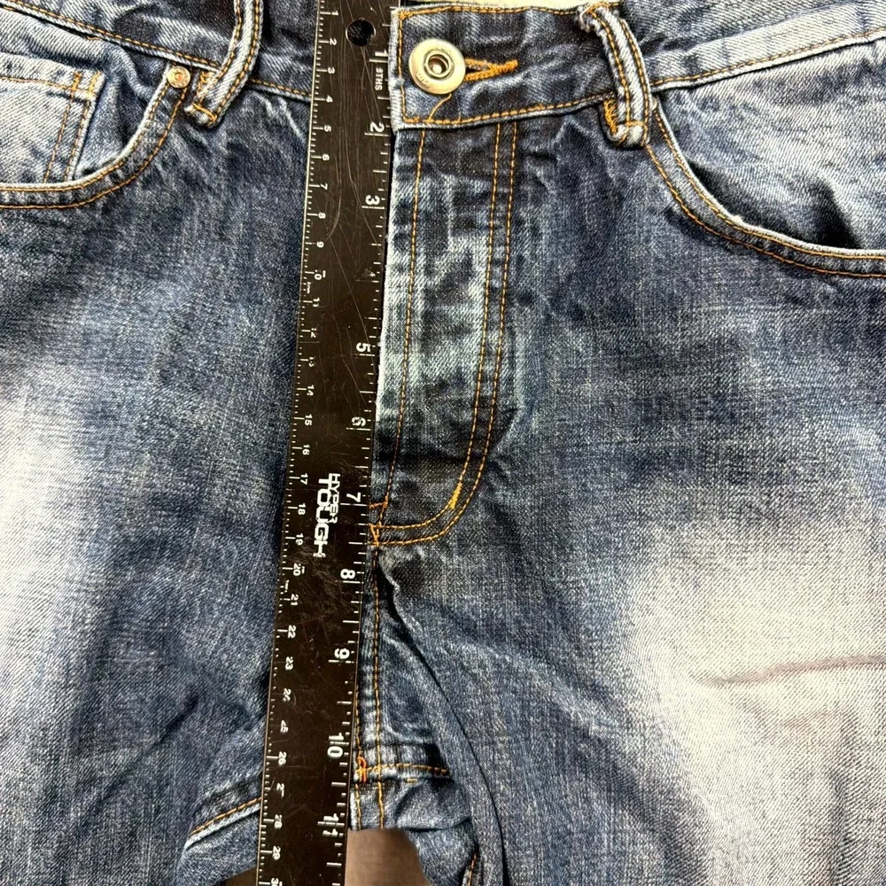 LVD‎ Live Vintage Denim Jeans Mens 32x32 Blue Pants Mid Rise Straight Button Fly